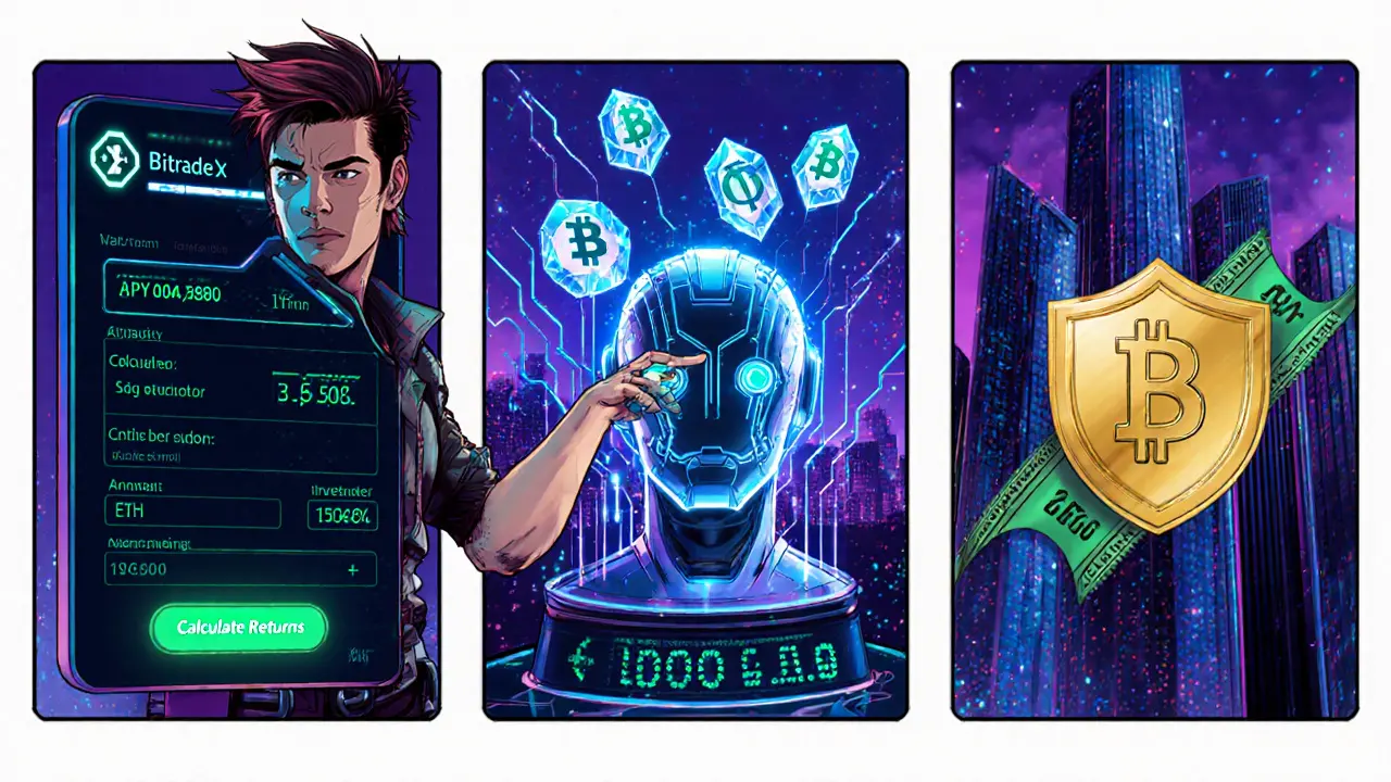 BitradeX Crypto Exchange Review: AI Trading, APY & Security Explained