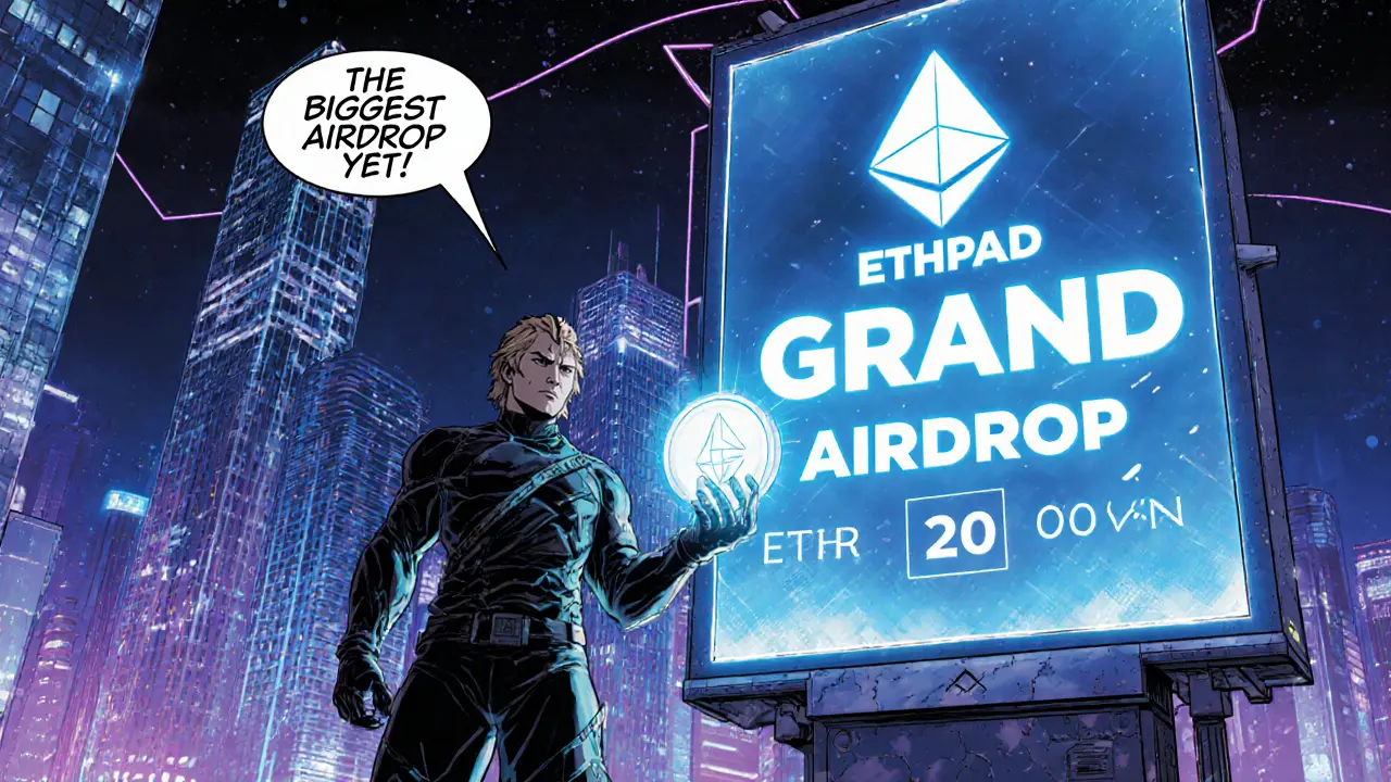 ETHPAD GRAND Airdrop: Complete Details, Eligibility, and Claim Guide