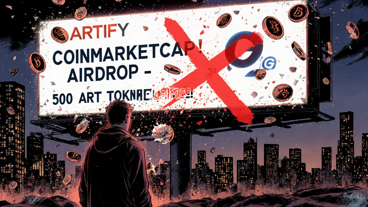 Artify X CoinMarketCap Airdrop: How to Claim 500 ART Tokens and What You Need to Know