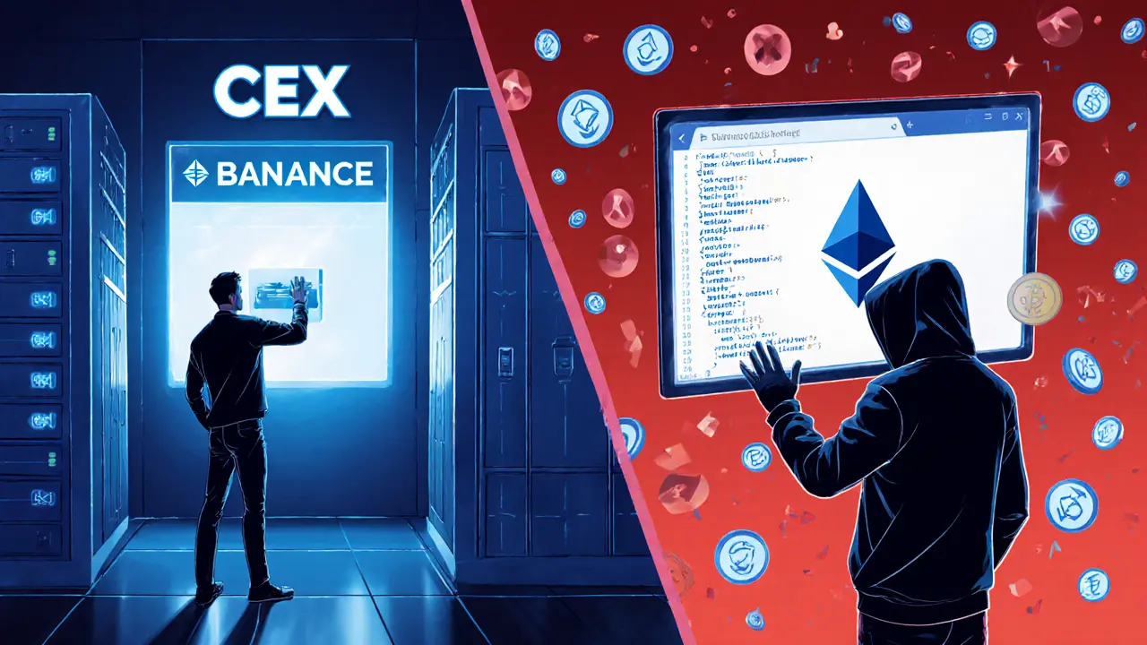 Centralized vs Decentralized Exchanges: Complete Comparison 2025