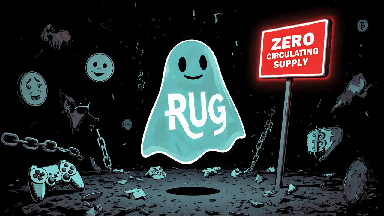 What is RUGAME (RUG) crypto coin? Facts, risks, and why it's likely dead