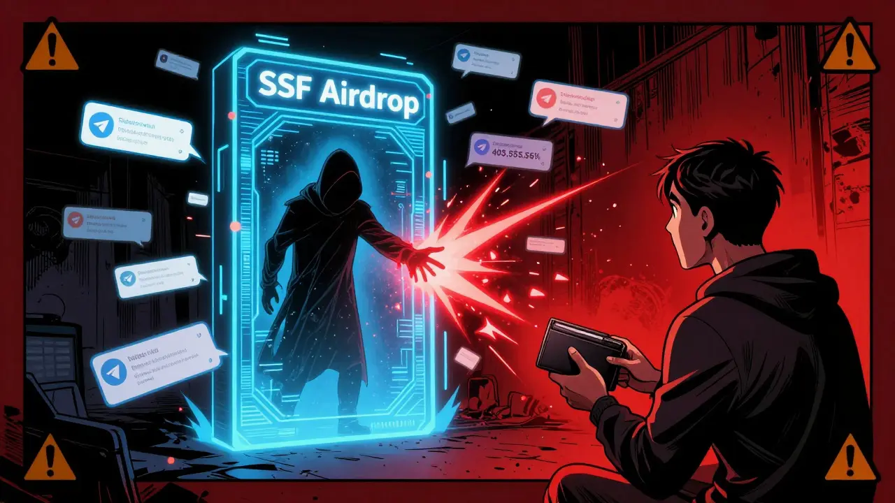 SecretSky.finance (SSF) Airdrop: What We Know and What to Watch Out For