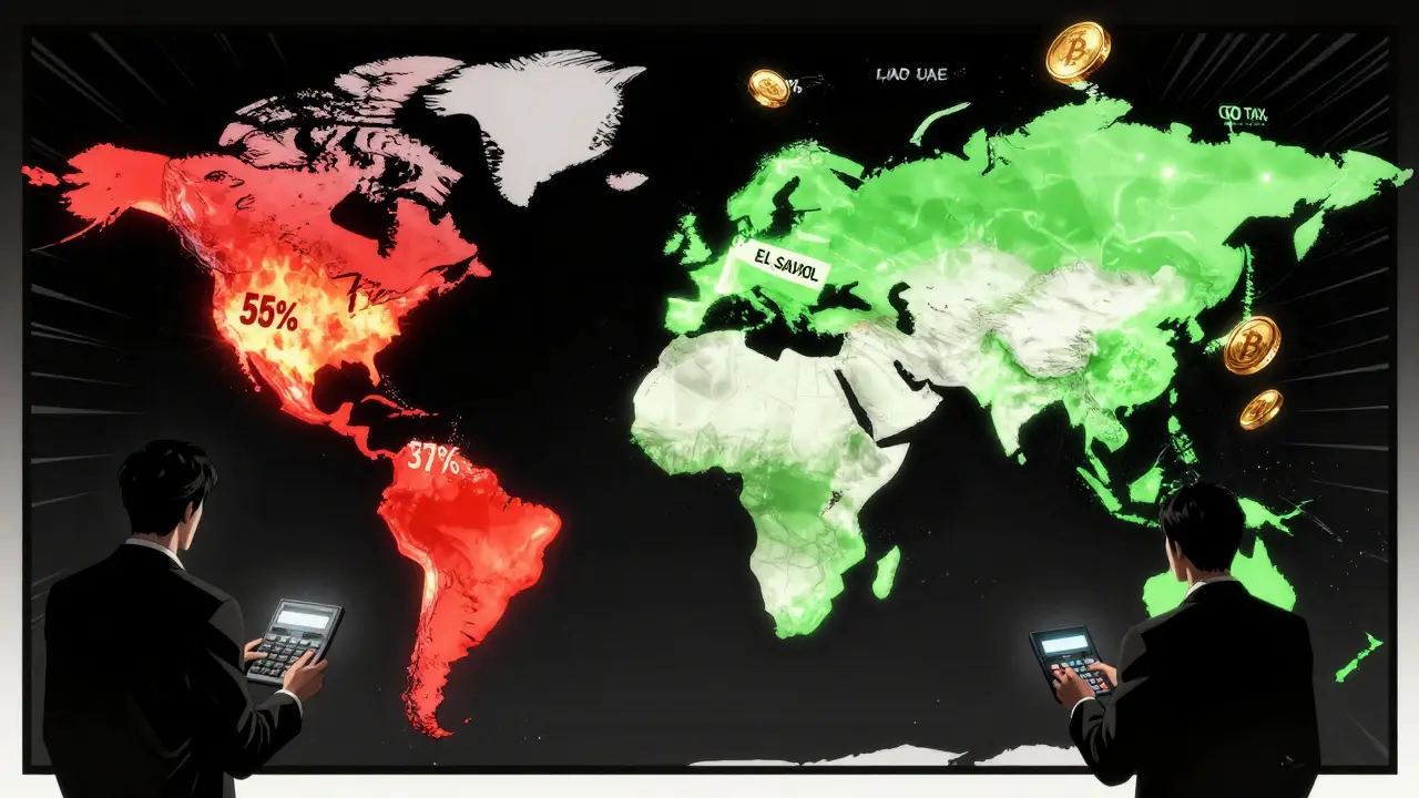 Crypto Tax Rates by Country: Where You Pay the Most and Least in 2026