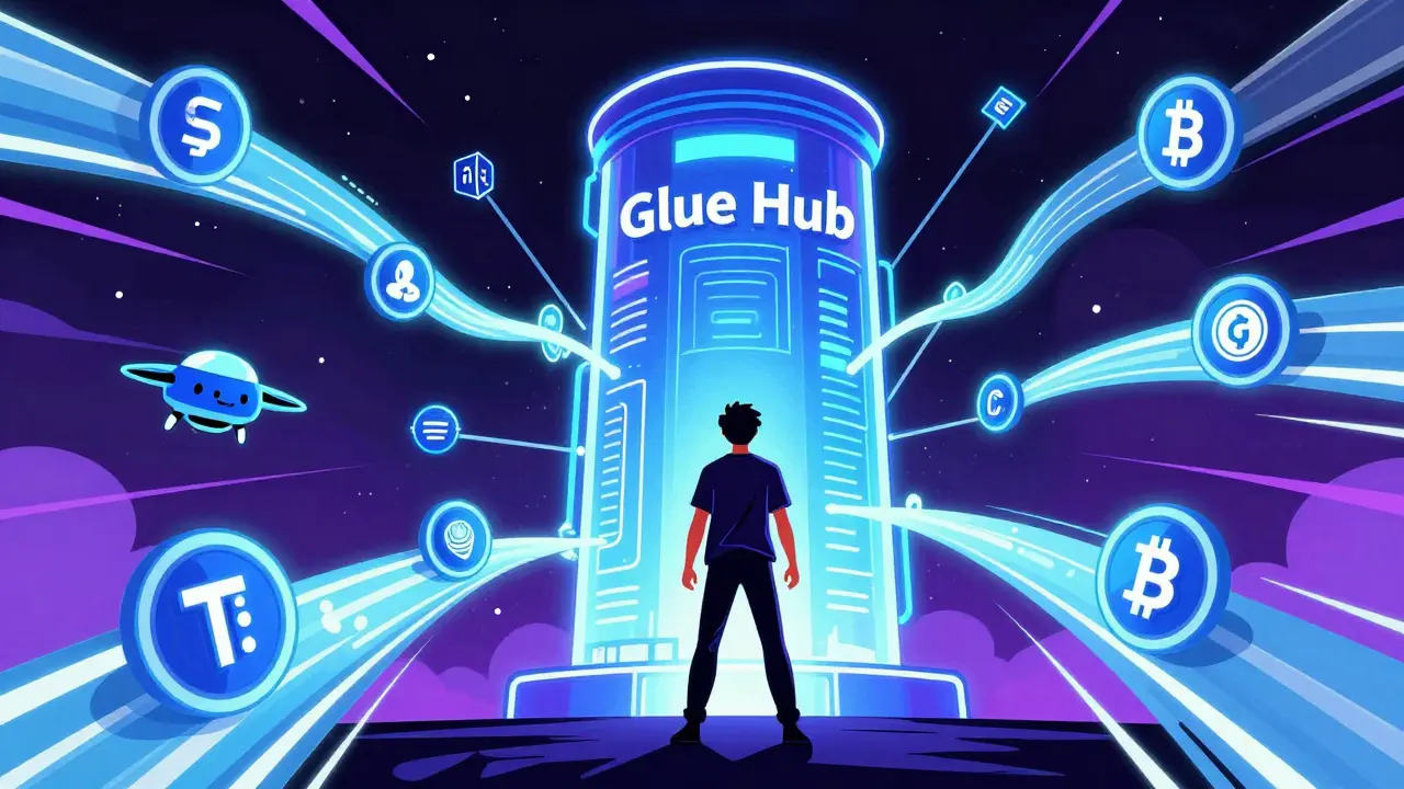 What is Glue (GLUE) crypto coin? A simple breakdown of the unified DeFi ecosystem