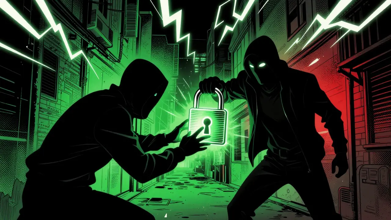 Shadowy scammer tries stealing smart contract key