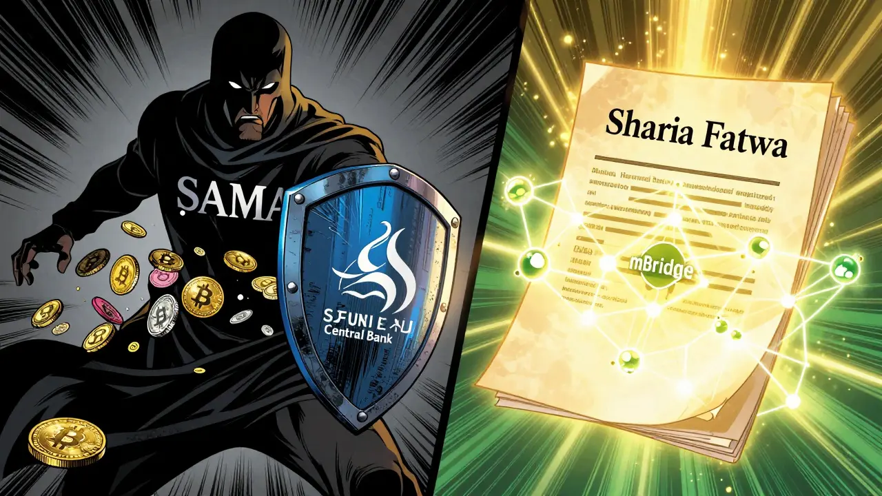 Regulatory block vs religious approval and blockchain