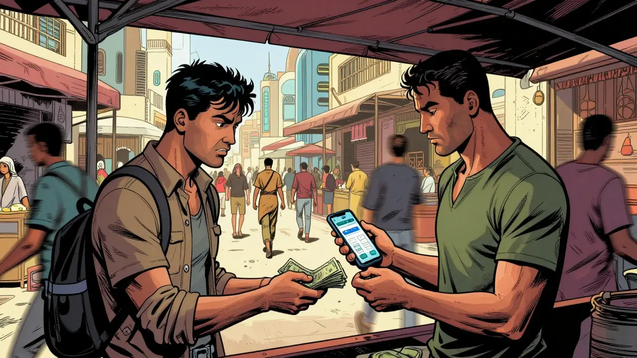 Secretive peer-to-peer crypto cash exchange in market