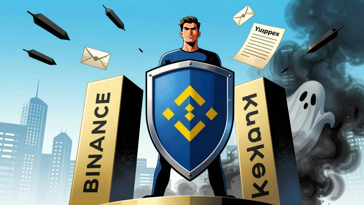 Hero protected by shield of major exchanges against scam attacks