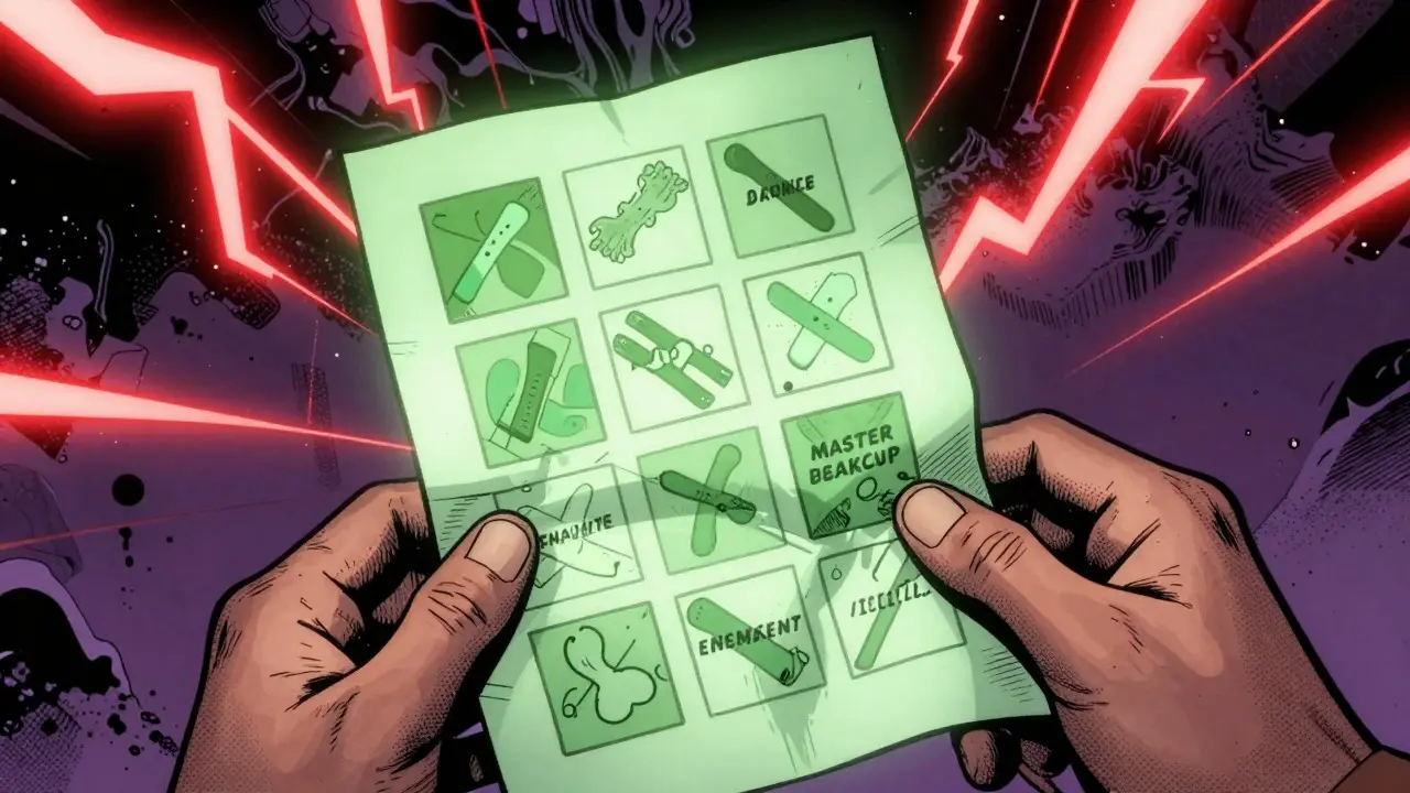Hand holding a glowing backup document while red digital threats loom in the background