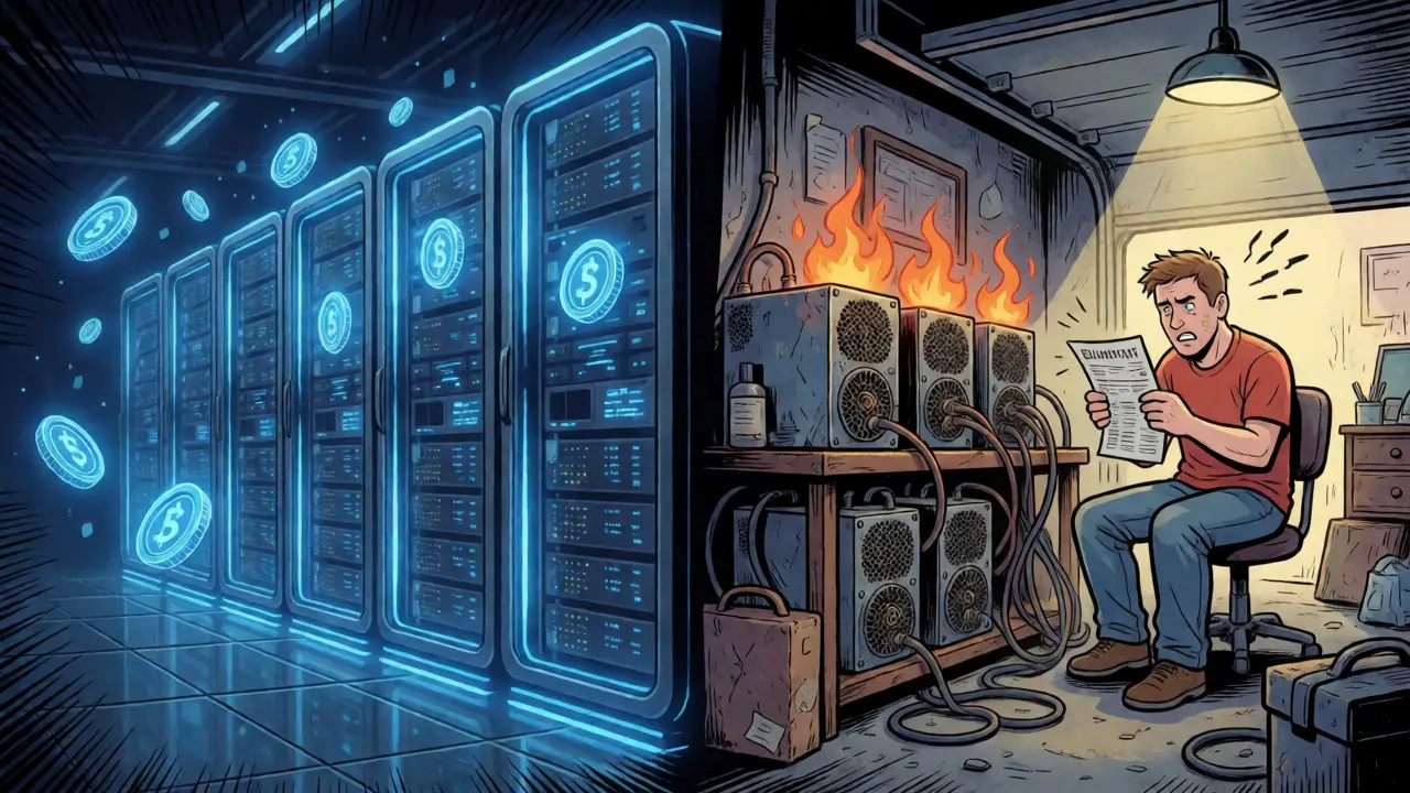 Cloud Mining vs Home Mining: Which Pays More in 2026?